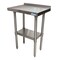Bk Resources Work Table Stainless Steel With Undershelf, 1.5" Rear Riser 24"Wx18"D VTTR-1824 - alternate 3